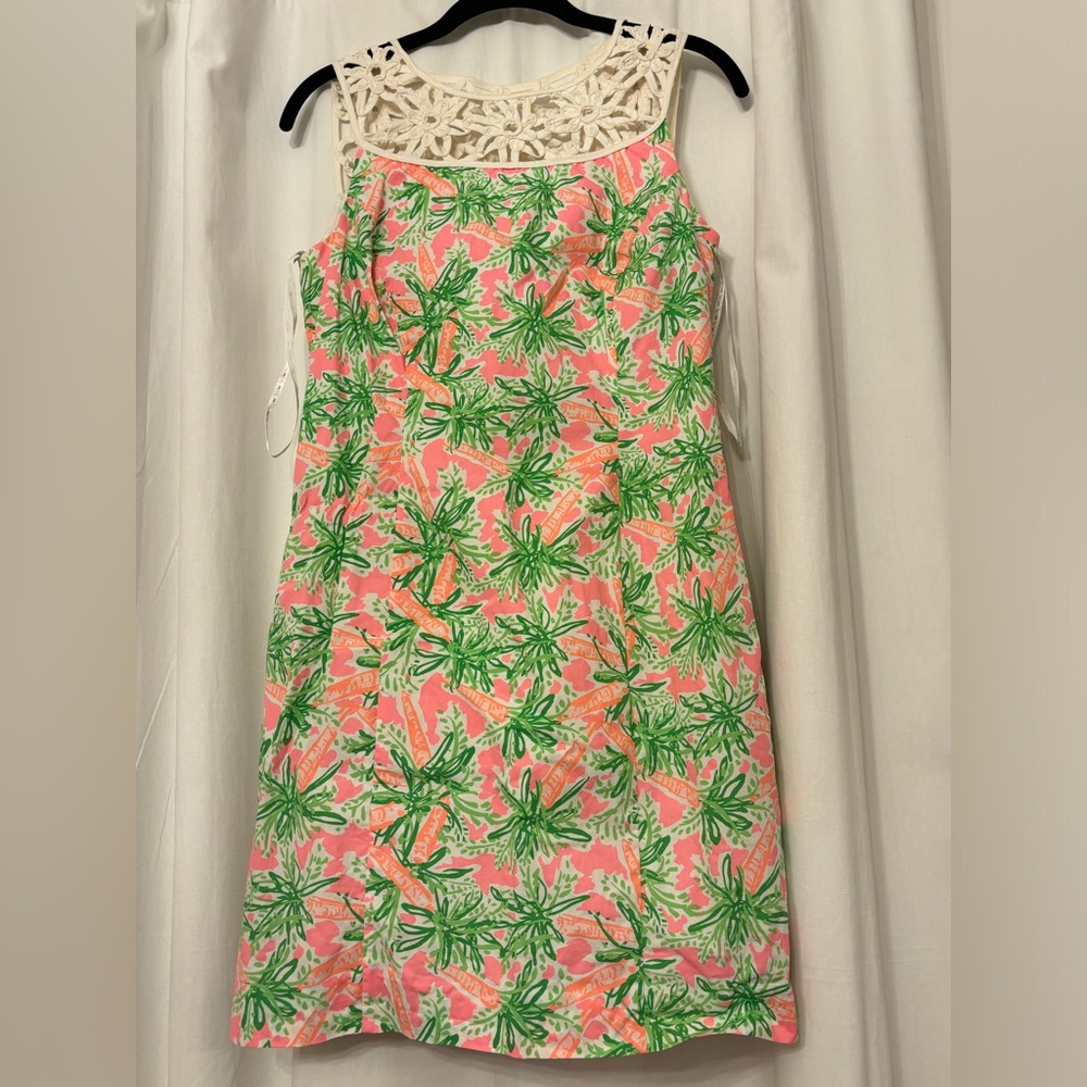 EUC Lilly Pulitzer Lacina Dress Nibbles Easter